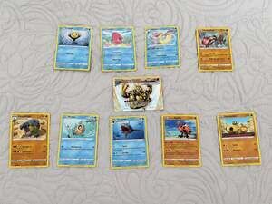 Pokemon TCG Assorted Lot of 10 Cards including Machamp BREAK